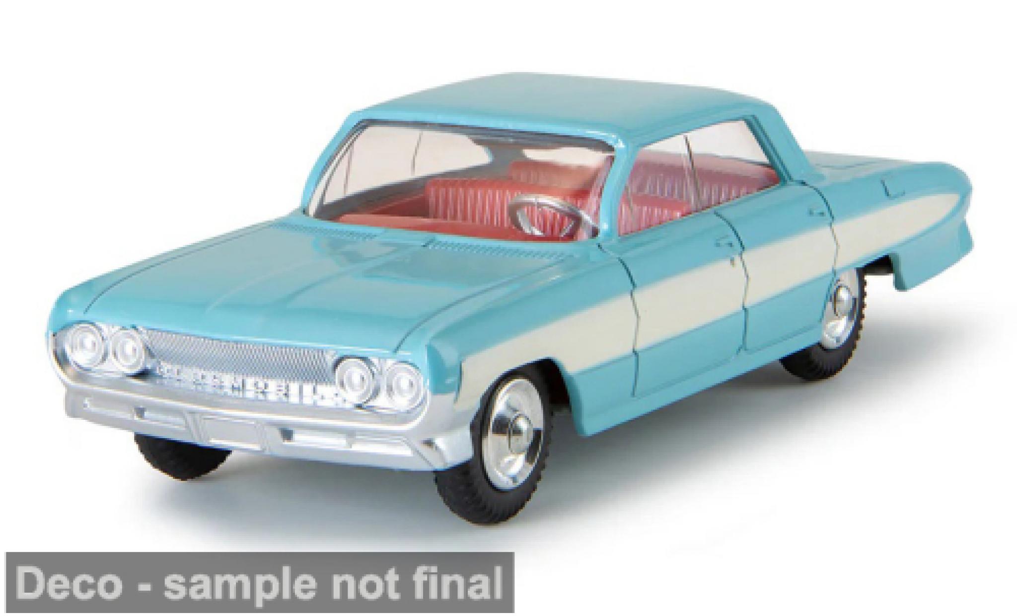 Oldsmobile Super 88 1/48 Corgi blauw/wit 1962 1:48 modelauto