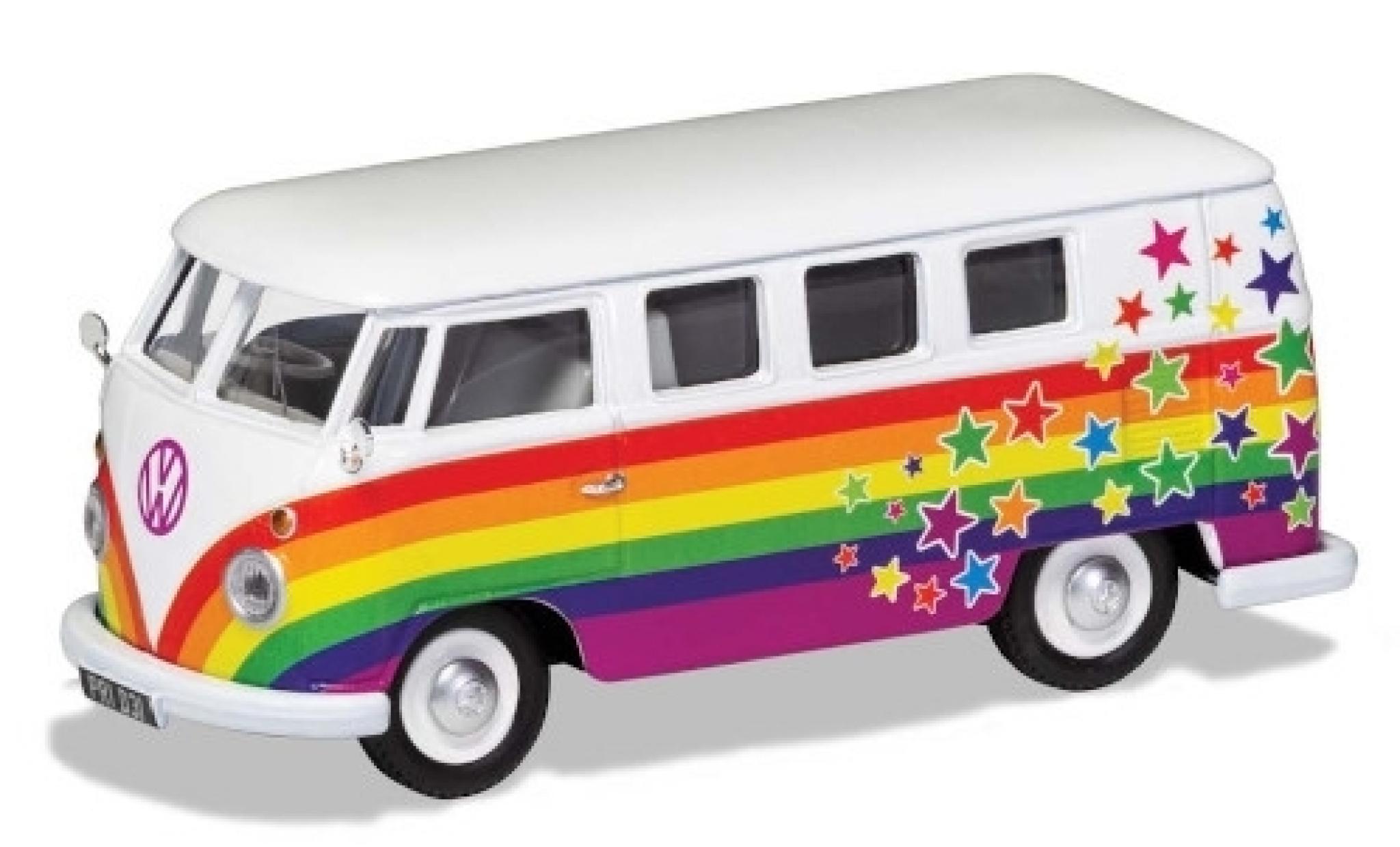 Volkswagen T1 1/43 Corgi Camper Peace Love & Wishes modelauto