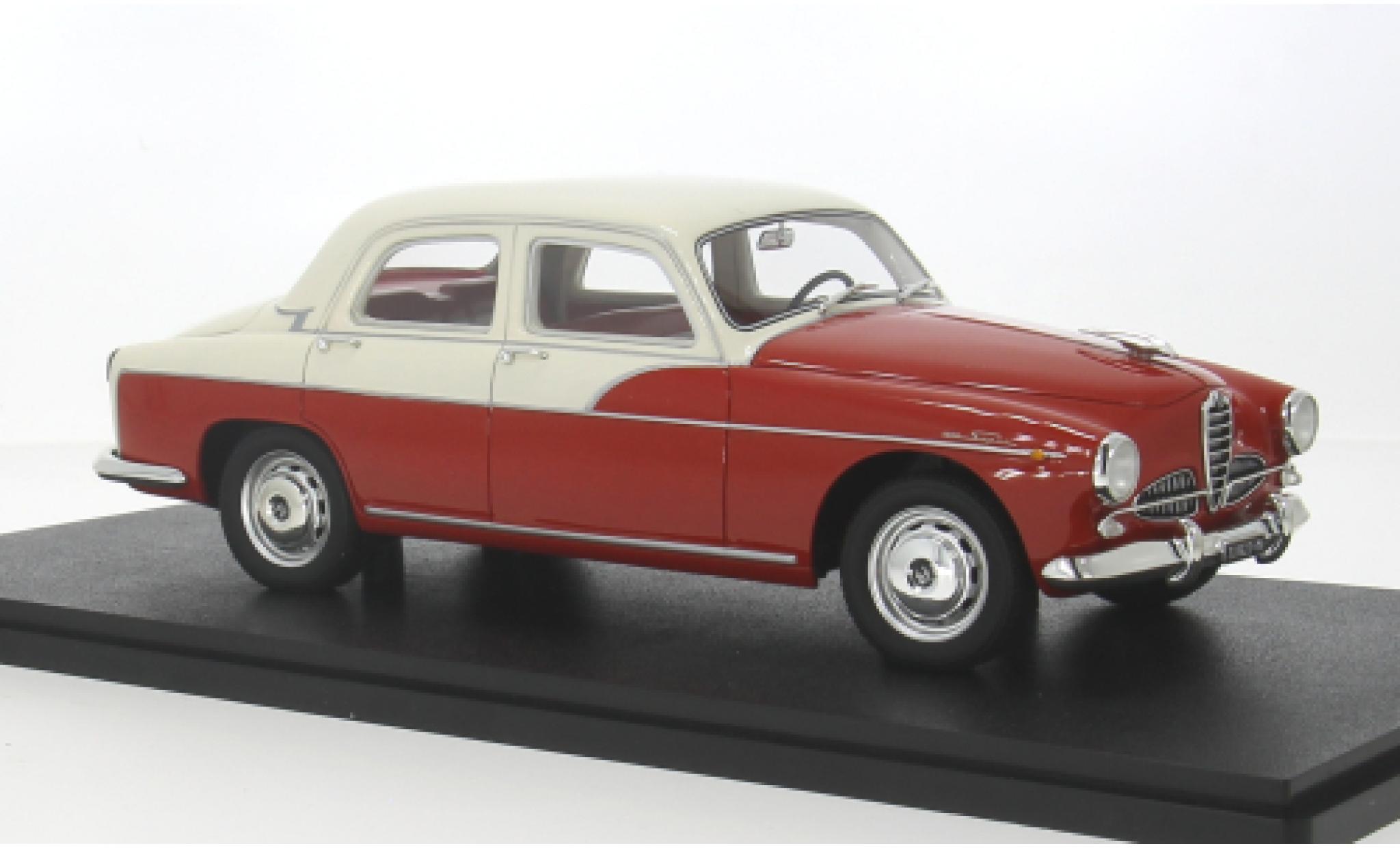 Alfa Romeo 1900 1/18 Cult Scale Models Super Berlina rood/beige 1958 1:18 modelauto