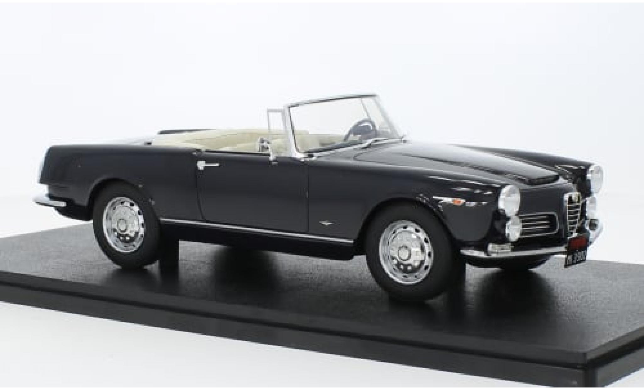 Alfa Romeo 2600 1/18 Cult Scale Models Spider Touring blauw 1961 1:18 modelauto