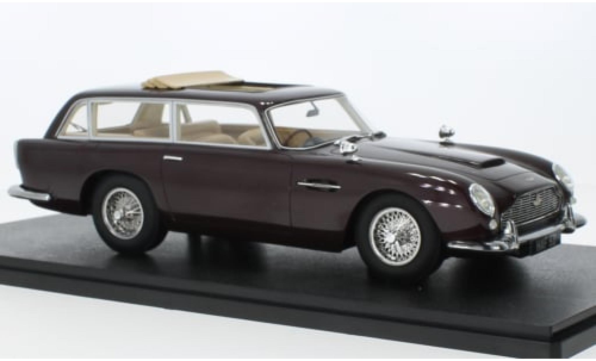 Aston Martin DB5 1/18 Cult Scale Models Harold Radford Shooting Brake metallic rood RHD 1964 1:18 modelauto