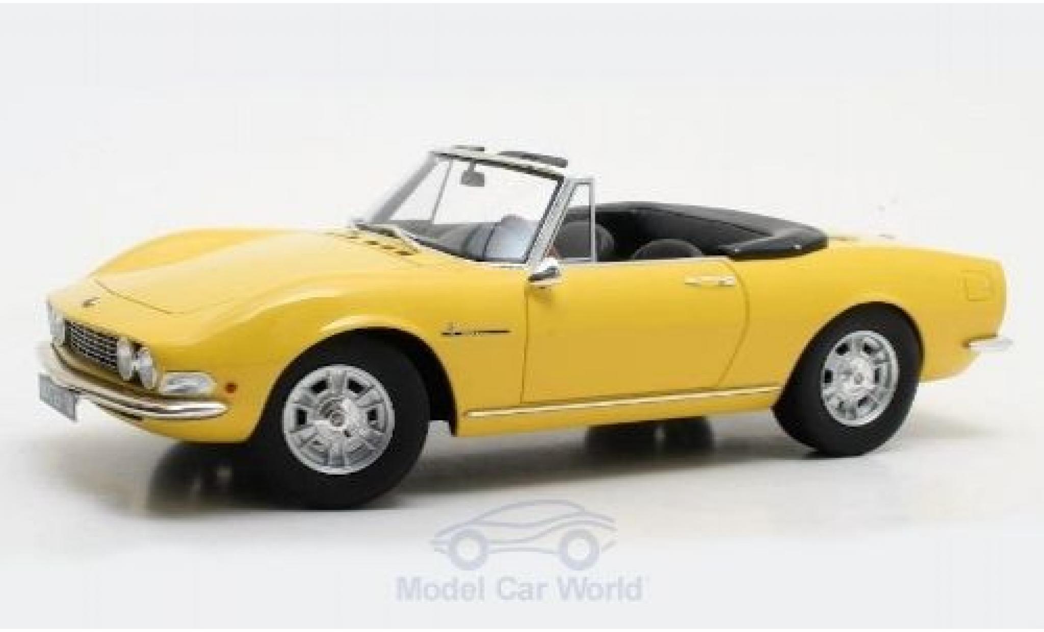 Fiat Dino 1/18 Cult Scale Models Spyder geel 1966 modelauto