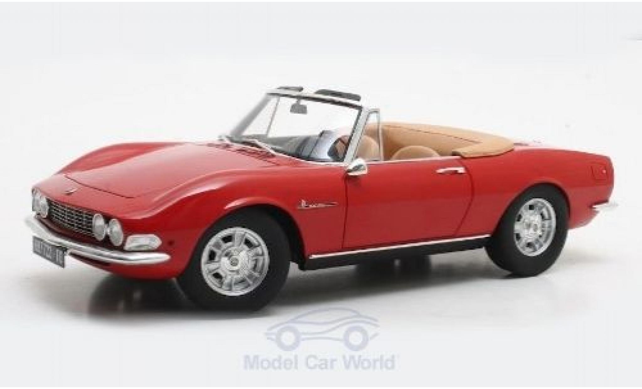 Fiat Dino 1/18 Cult Scale Models Spyder rood 1966 modelauto