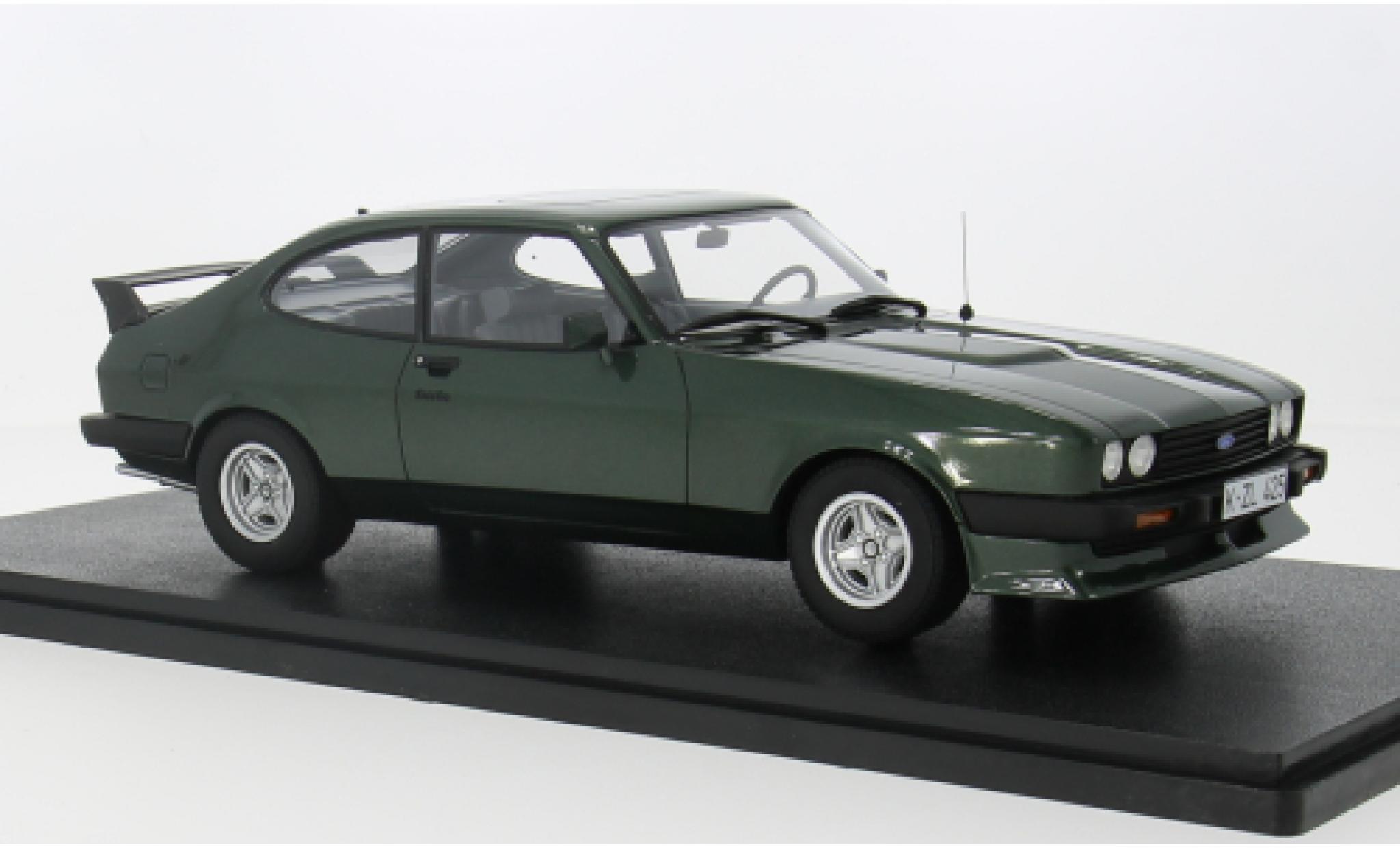 Ford Capri 1/18 Cult Scale Models 2.8 Turbo groen 1981 1:18 modelauto
