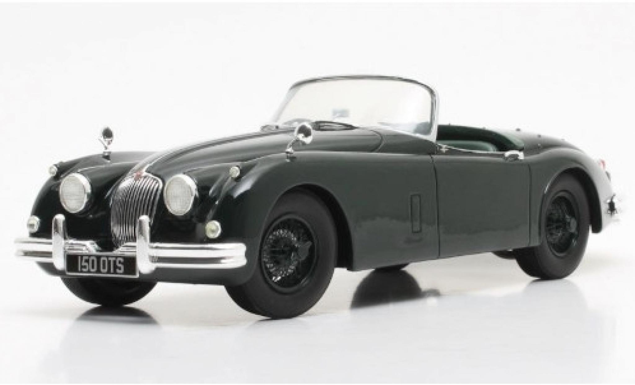 Jaguar XK 1/18 Cult Scale Models 150 OTS groen RHD 1958 modelauto