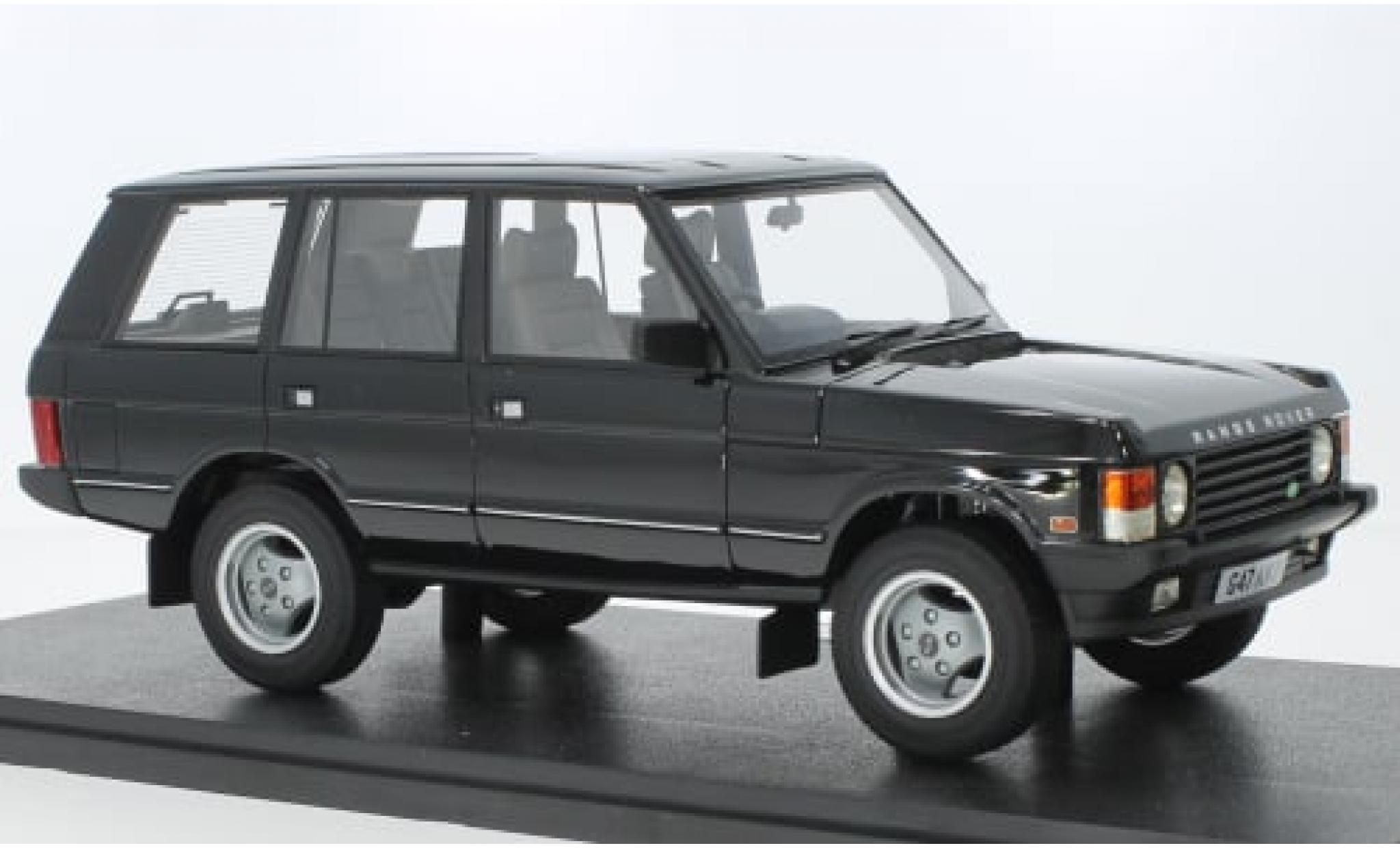 Land Rover Range Rover 1/18 Cult Scale Models Classic Vogue zwart RHD 1986 1:18 modelauto