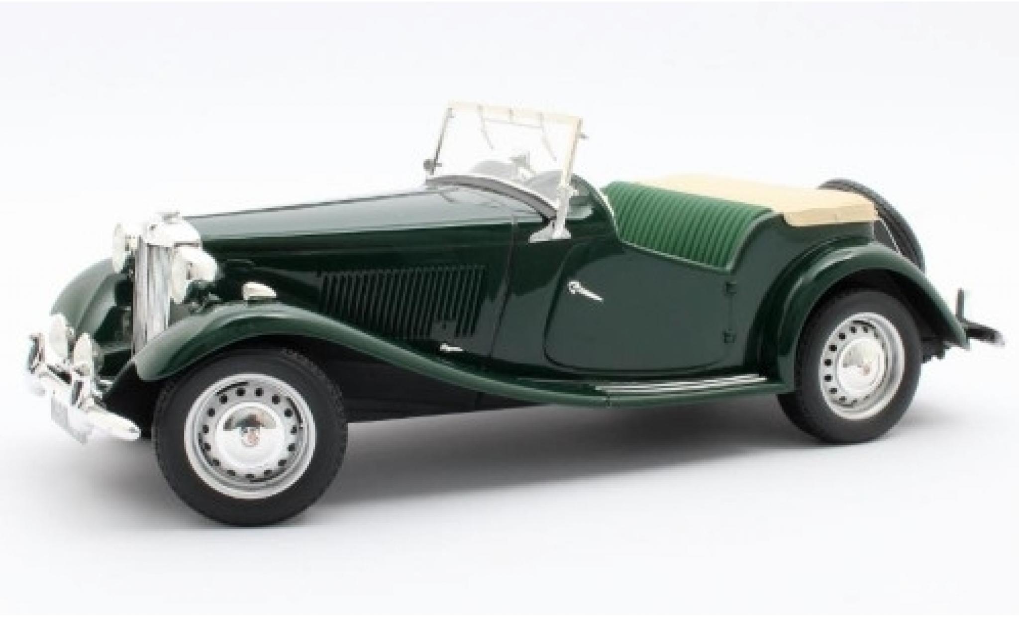 MG TD 1/18 Cult Scale Models groen RHD 1953 modelauto