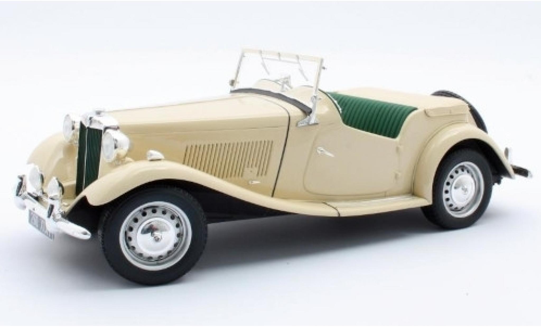 MG TD 1/18 Cult Scale Models beige RHD 1953 modelauto