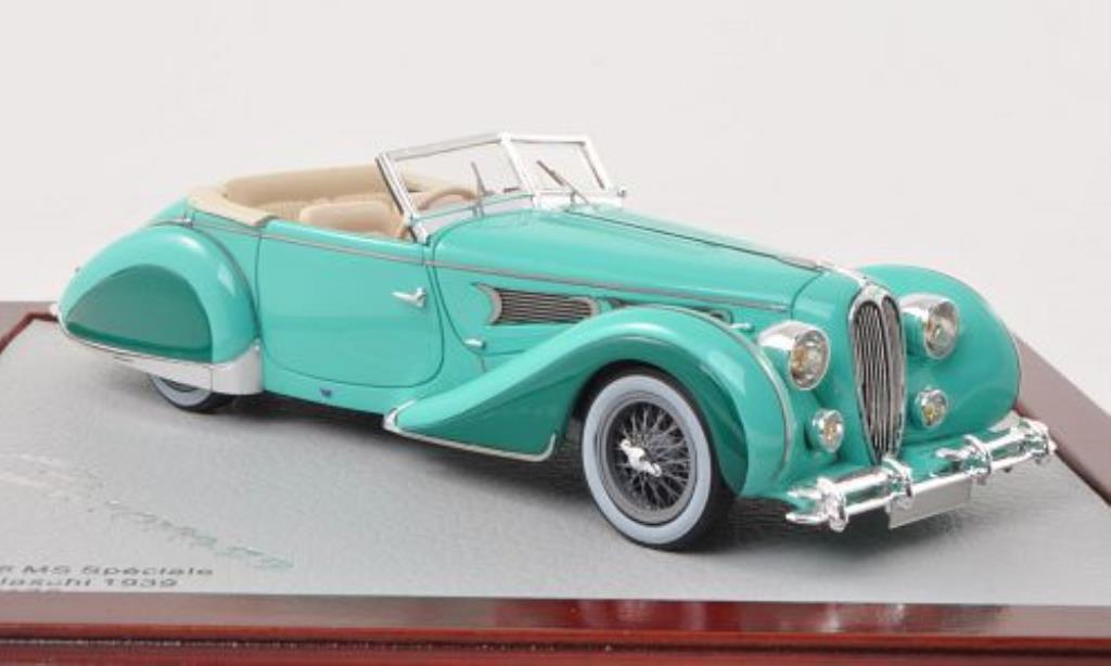 Delahaye 135 1/43 Chromes MS Cabrio Figoni & Falaschi mint-grun 1939 modelauto