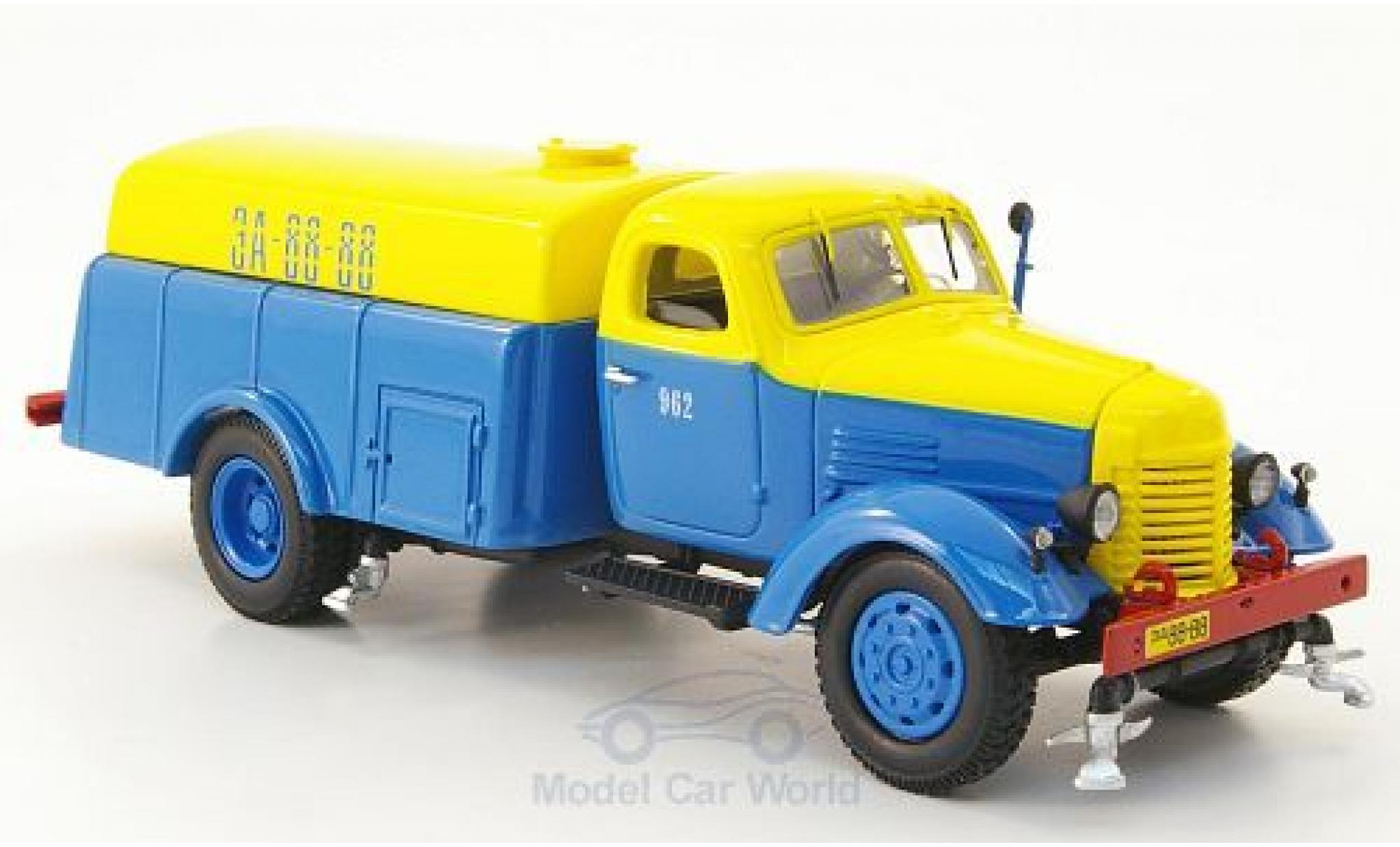 Zis 150 1/43 DIP Models ZIS PM-8 blauw/geel Stra&szlig;enreinigung modelauto