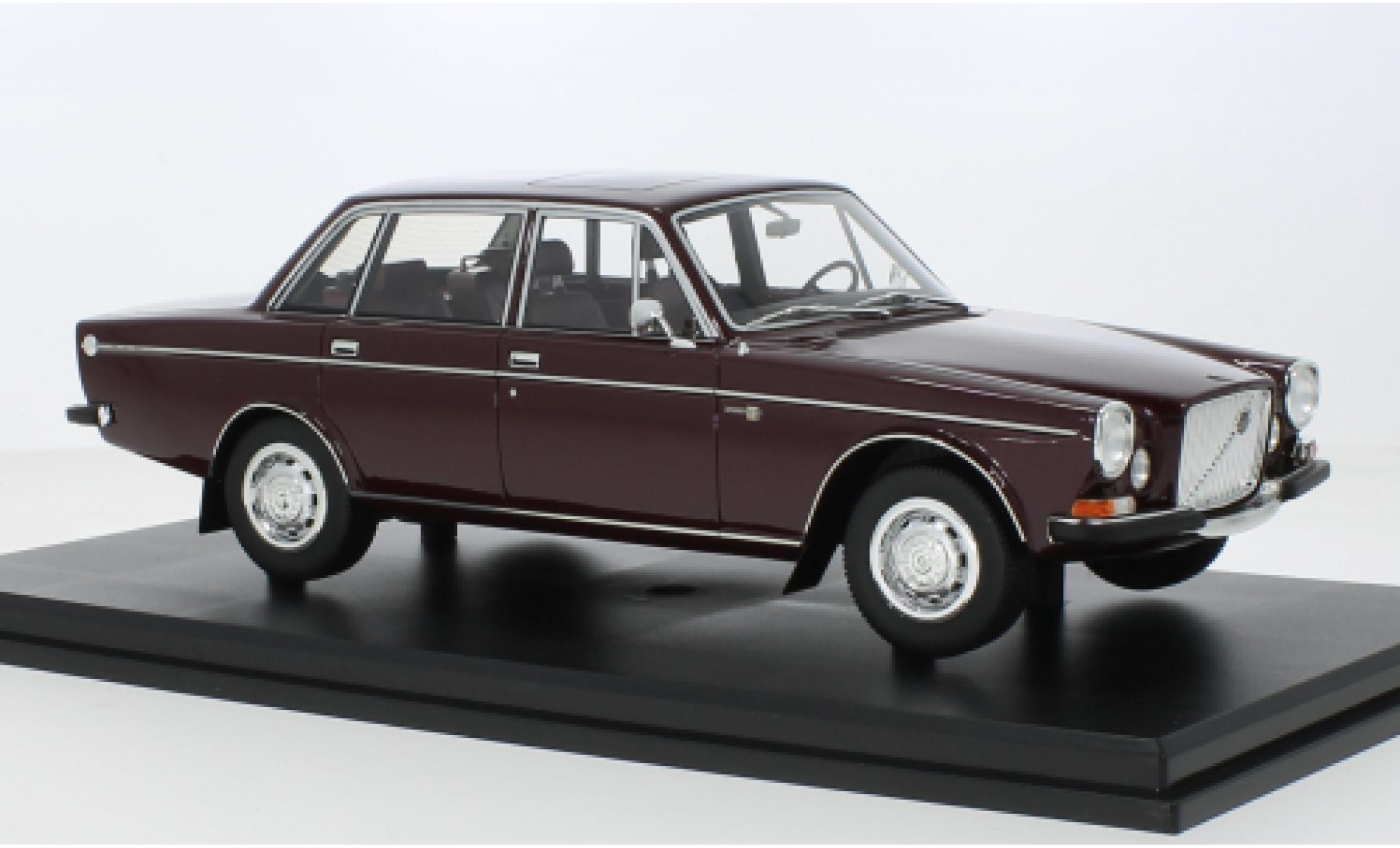 Volvo 164 1/18 DNA Collectibles E rood fonc&eacute; 1972 modelauto