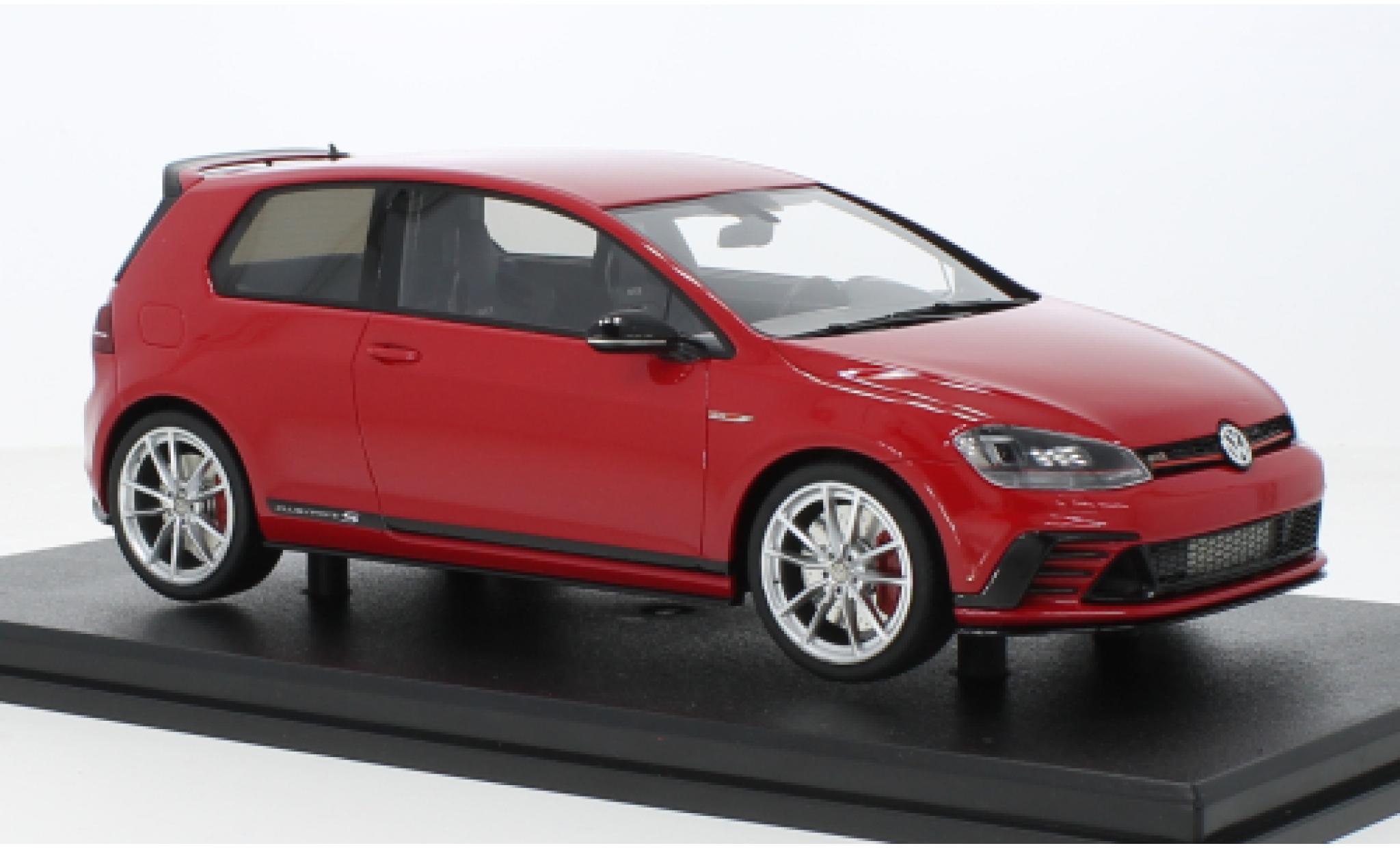 Volkswagen Golf 1/18 DNA Collectibles VII GTI Clubsport S rood 2017 modelauto