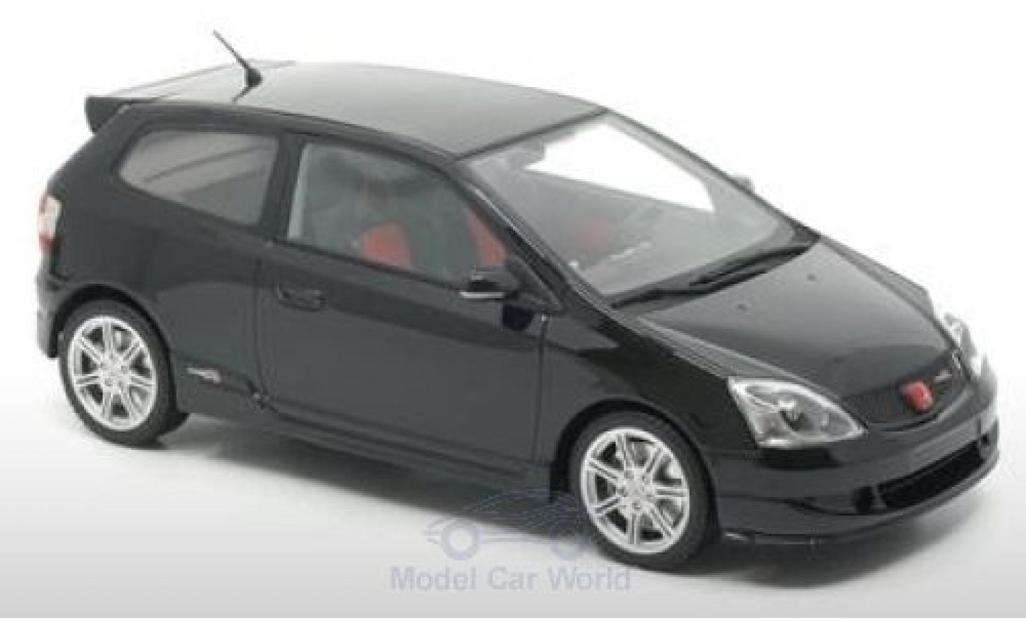 Honda Civic 1/18 DNA Collectibles Type-R (EP3) zwart 2004 modelauto