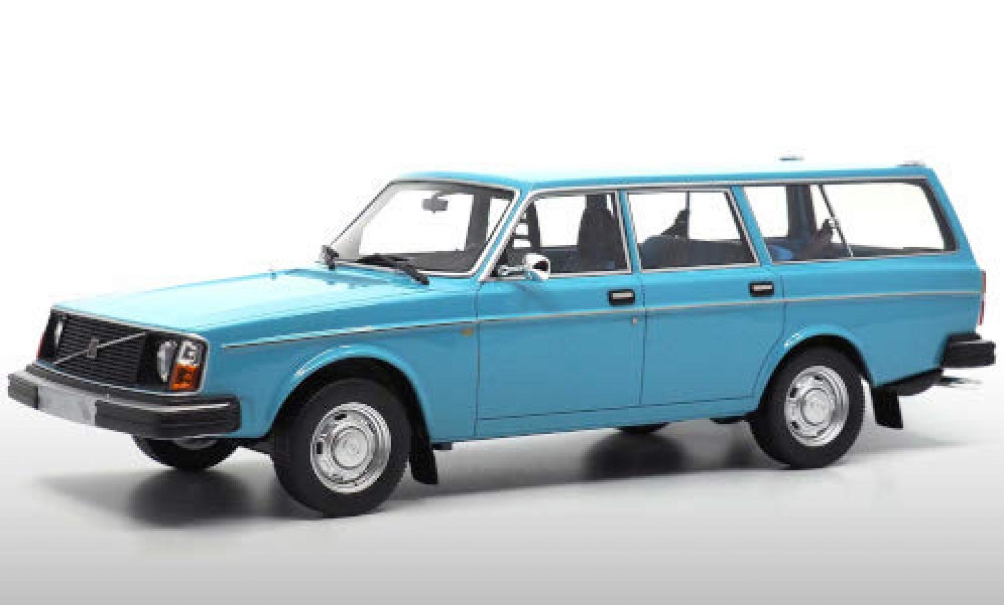 Volvo 245 1/18 DNA Collectibles DL blauw 1975 modelauto
