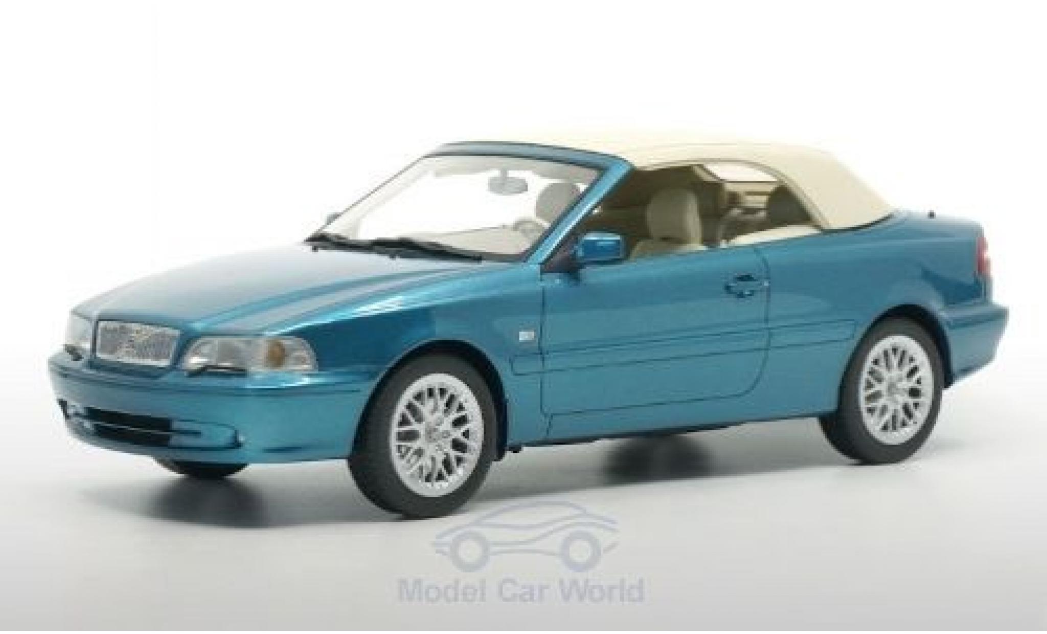 Volvo C70 1/18 DNA Collectibles Cabriolet metallic t&uuml;rkis 1999 modelauto