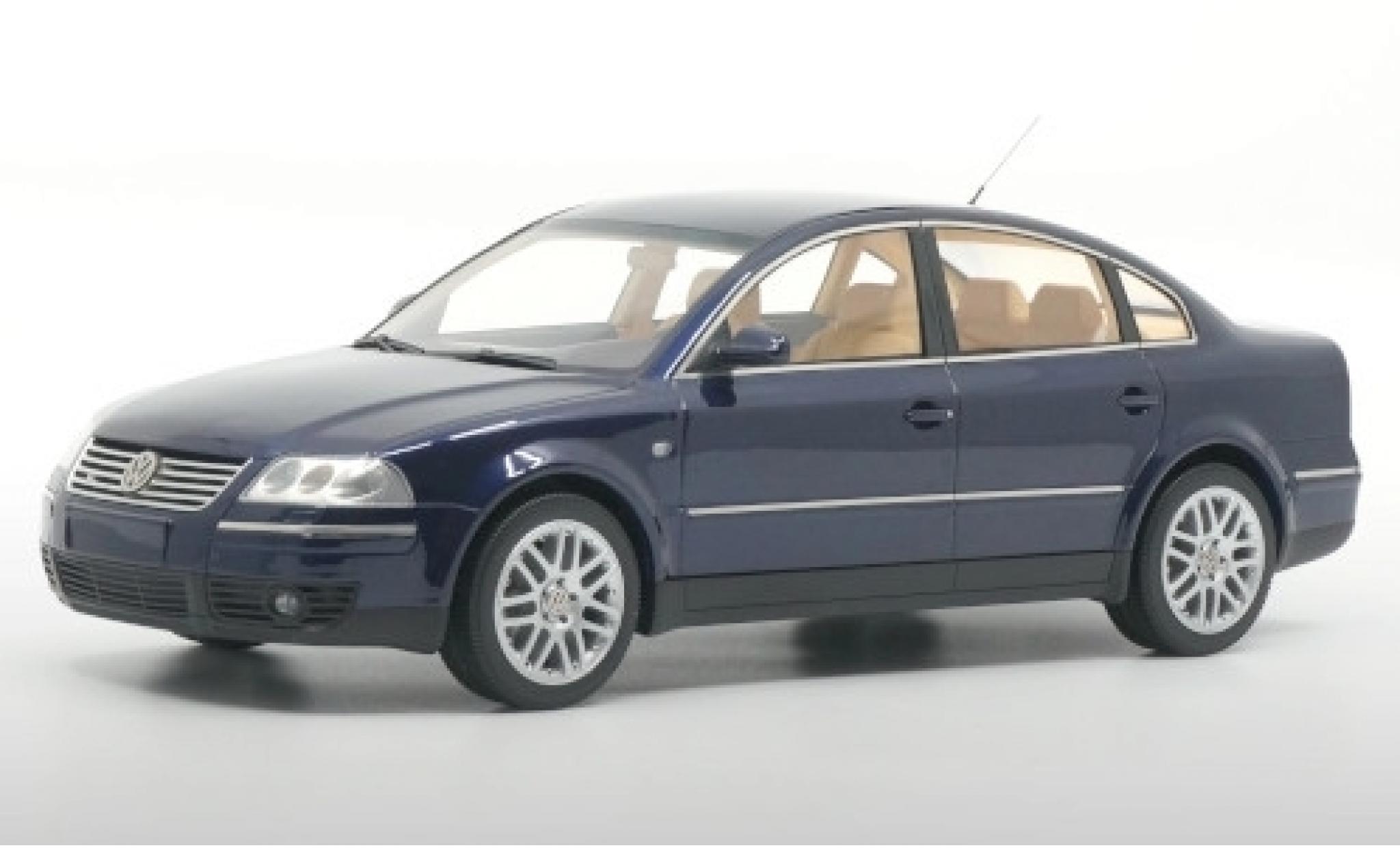 Volkswagen Passat 1/18 DNA Collectibles (B5 GP) W8 4Motion blauw 2001 modelauto