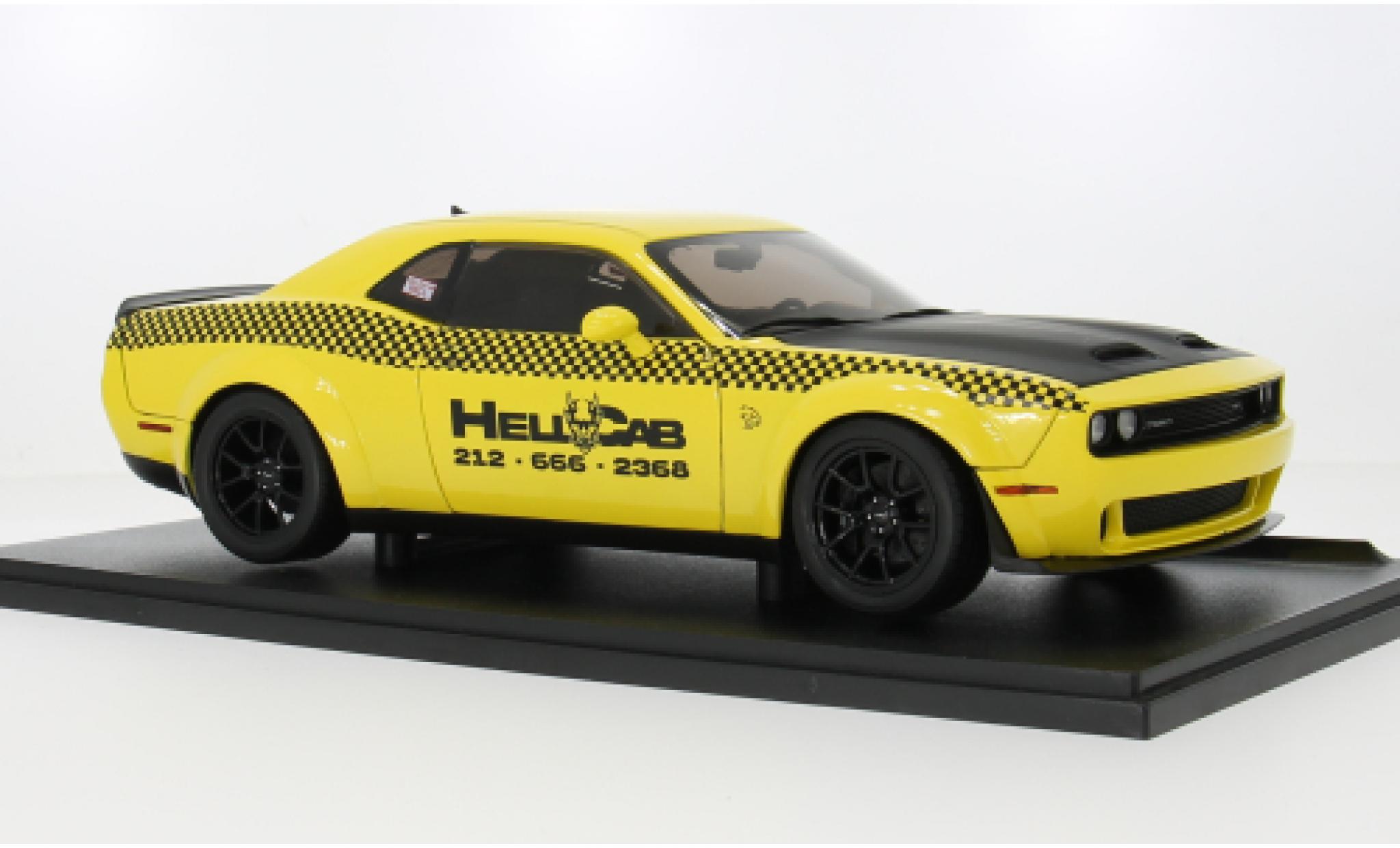 Dodge Challenger 1/18 Solido NYC Hellcab 1:18 modelauto