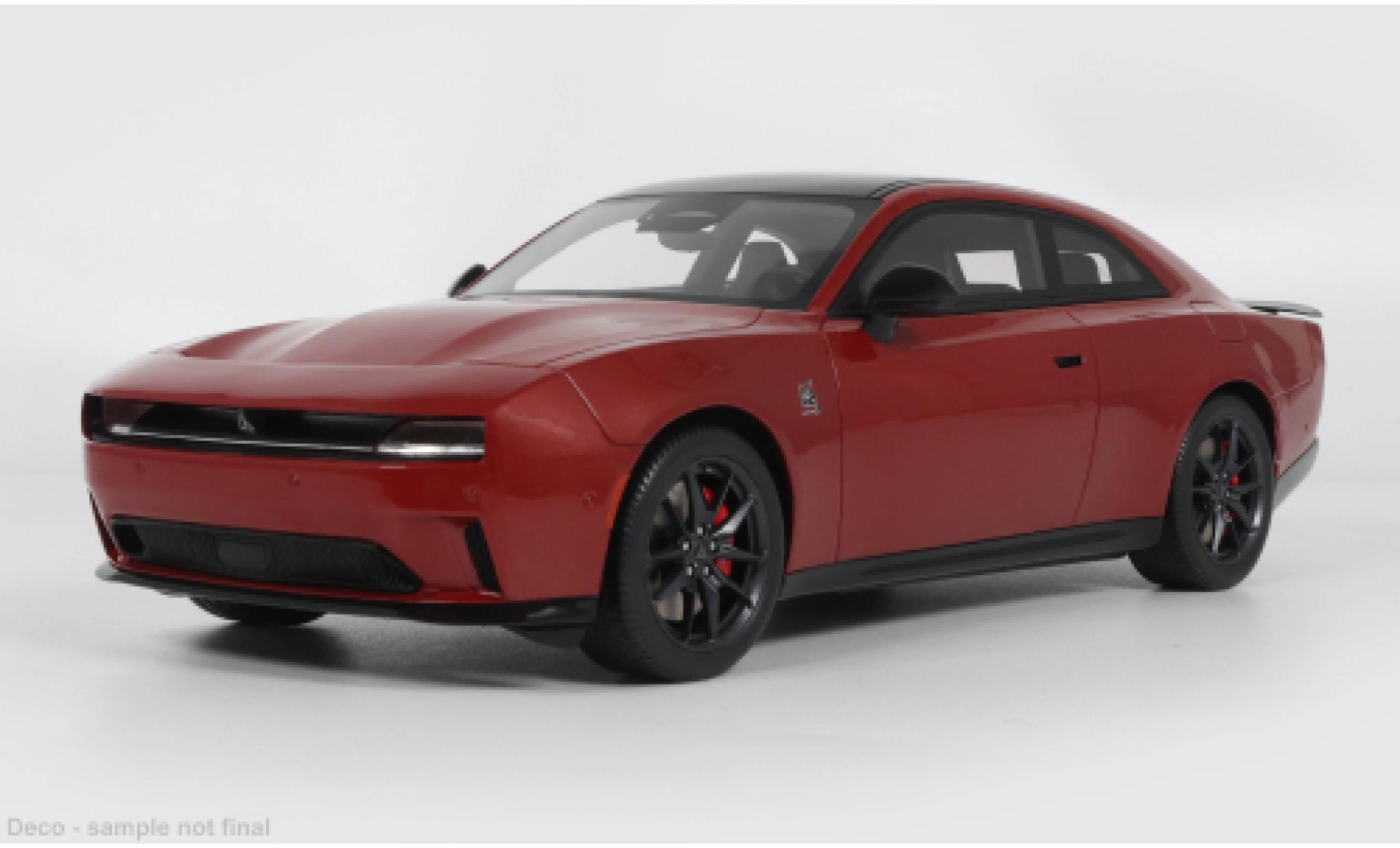 Dodge Charger 1/18 GT Spirit Daytona rood 2025 1:18 modelauto