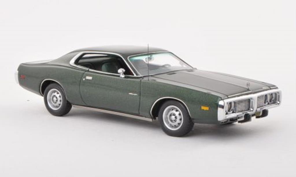 Dodge Charger 1/43 Neo grun 1973 modelauto
