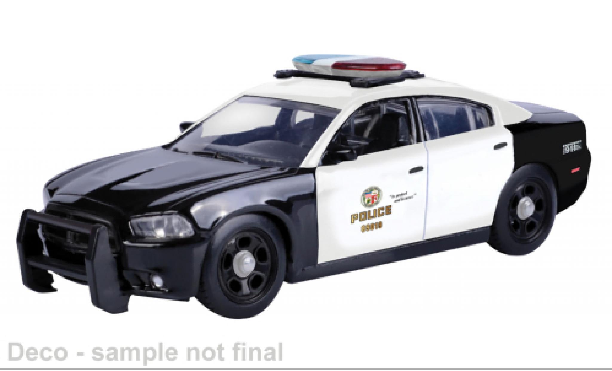 Dodge Charger 1/43 Motormax Pursuit 2011 LAPD 1:43 modelauto