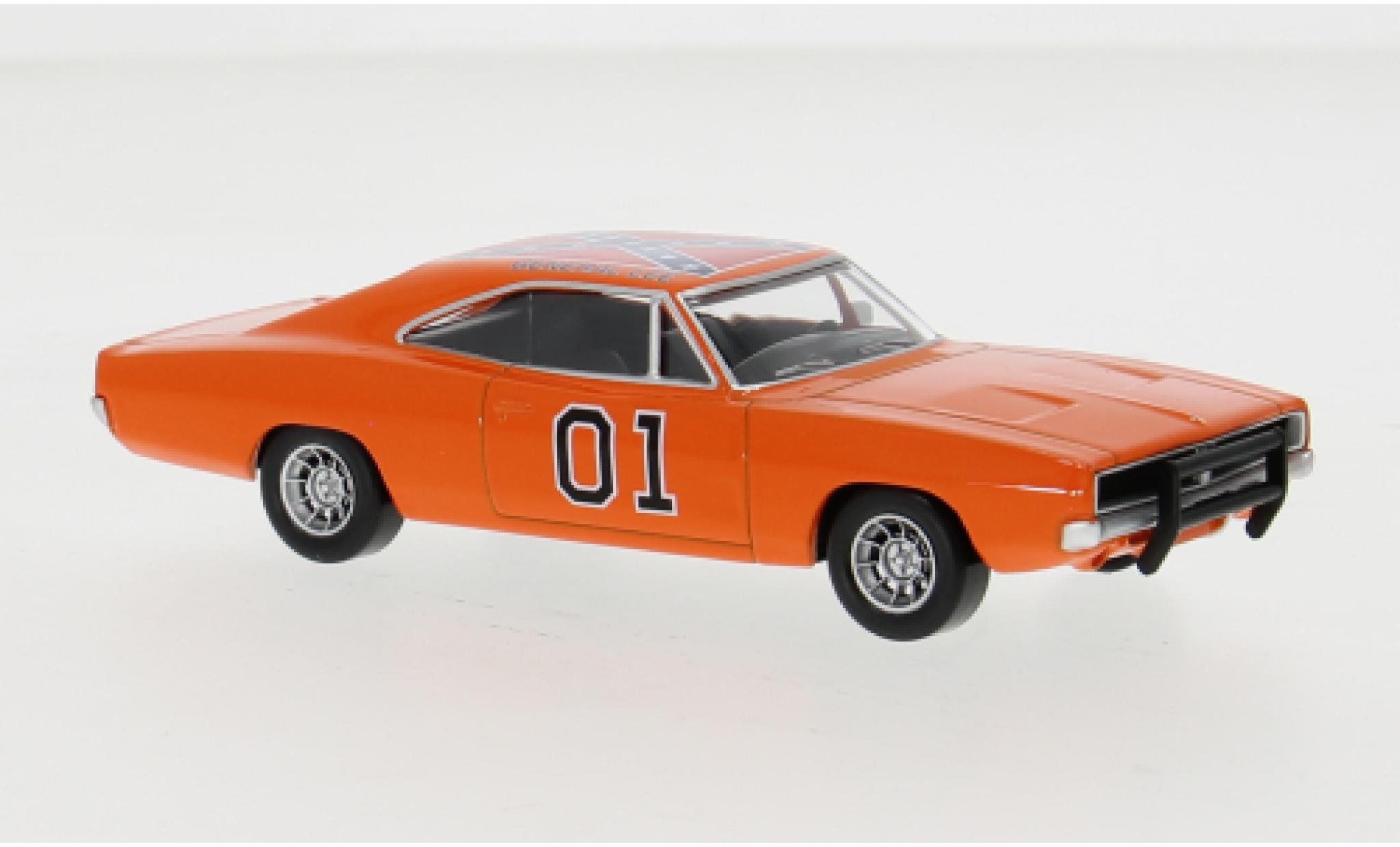 Dodge Charger 1/43 Norev rood 1:43 modelauto