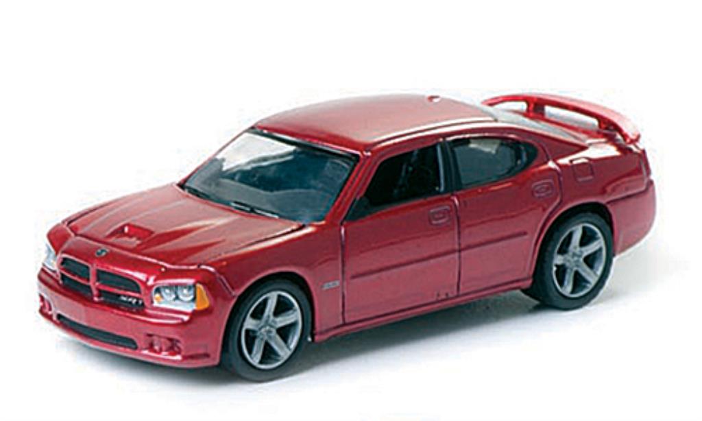 Dodge Charger 1/64 Greenlight SRT8 rood 2006 modelauto