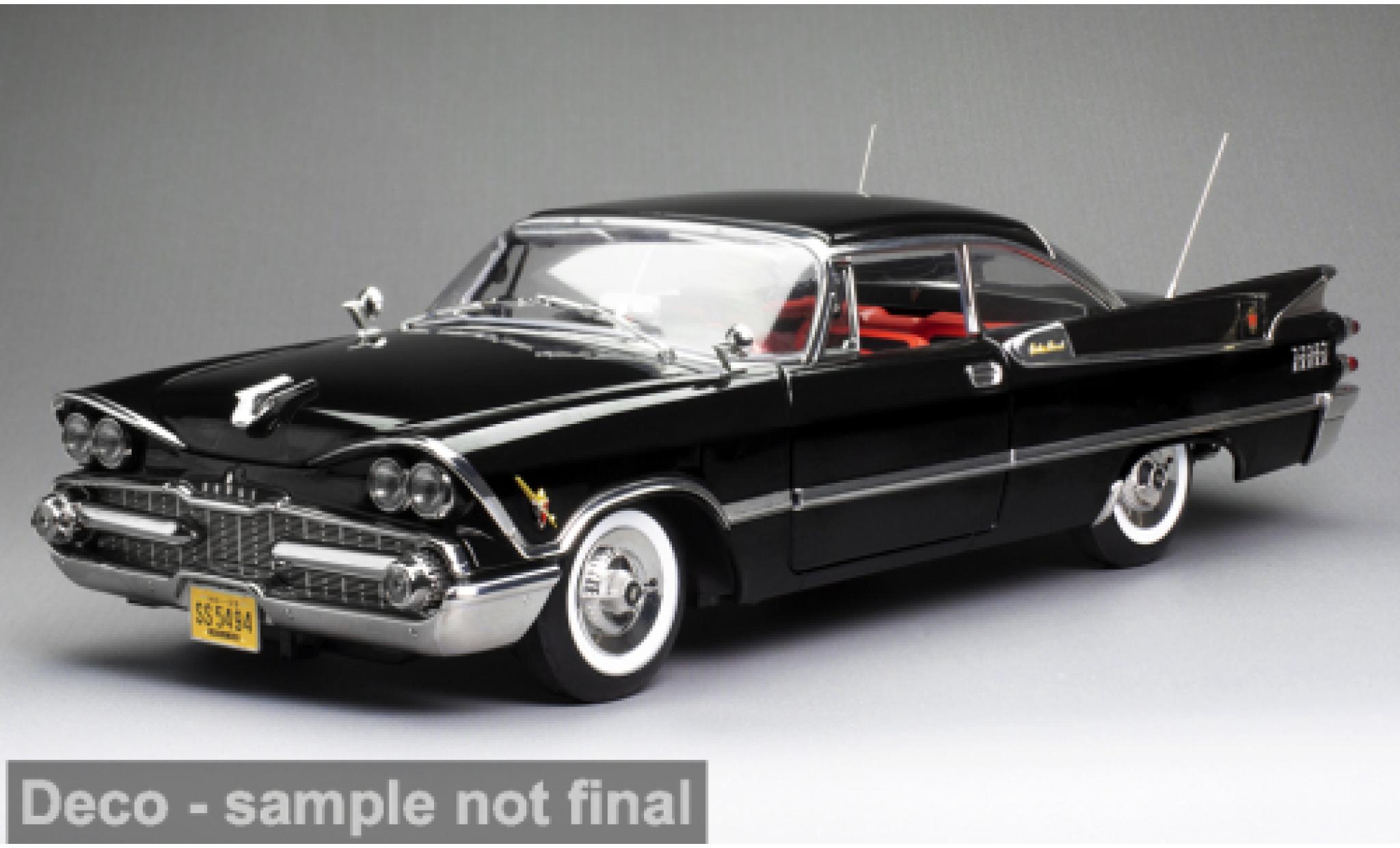 Dodge Custom Royal Lancer 1/18 Sun Star Hard Top zwart 1959 1:18 modelauto
