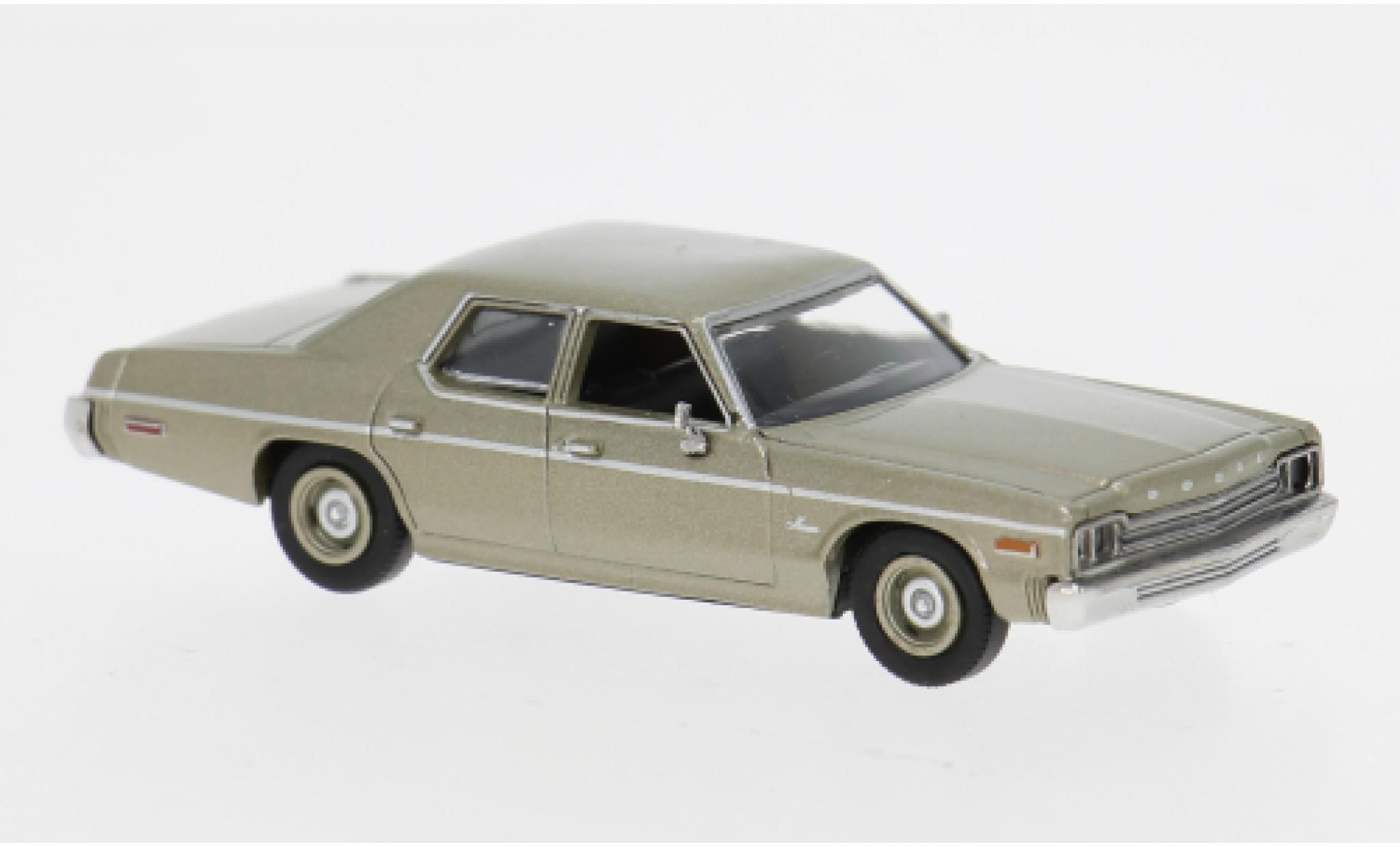 Dodge Monaco 1/87 Brekina gold 1974 1:87 modelauto
