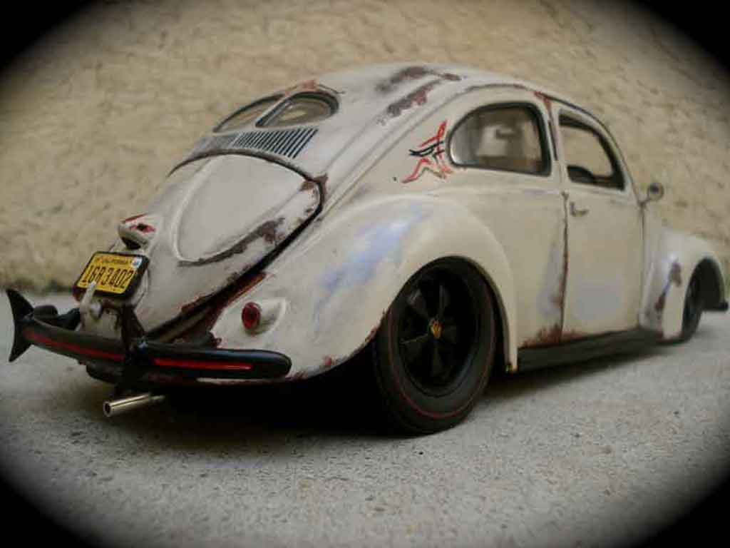 Volkswagen Kafer 1/18 Maisto split 1951 old school modelauto
