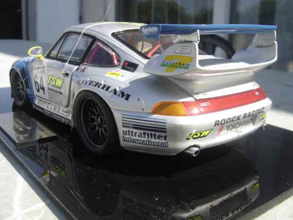 Porsche 993 GT2 1/18 Legende Miniatures GT2 evo # 65 roock racing le mans 98 modelauto