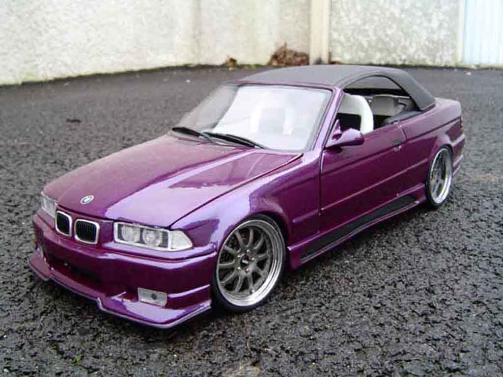 Bmw M3 Cabriolet E36 jantes gmp phares xenon 1/18 Ut Models