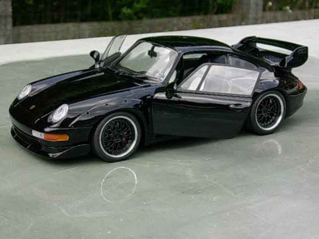Porsche 911 GT2 zwart evo 1/18 Ut Models