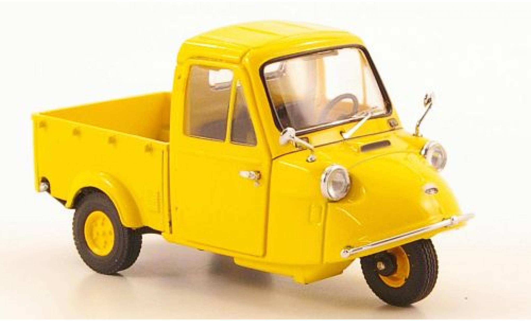 Daihatsu Tri-Mobile 1/43 Ebbro geel 1959 modelauto