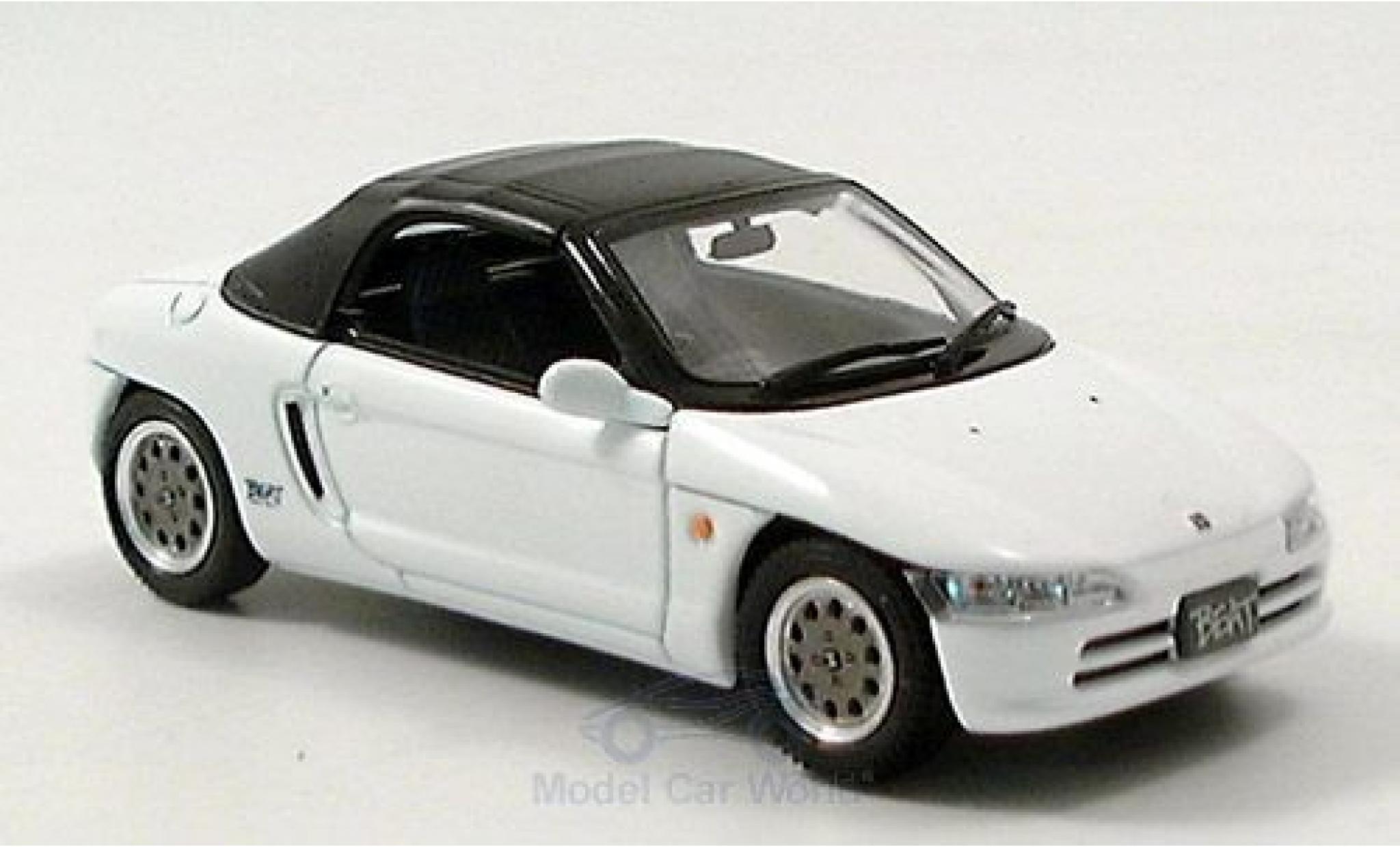Honda Beat 1/43 Ebbro wit 1991 Verdeck geschlossen modelauto