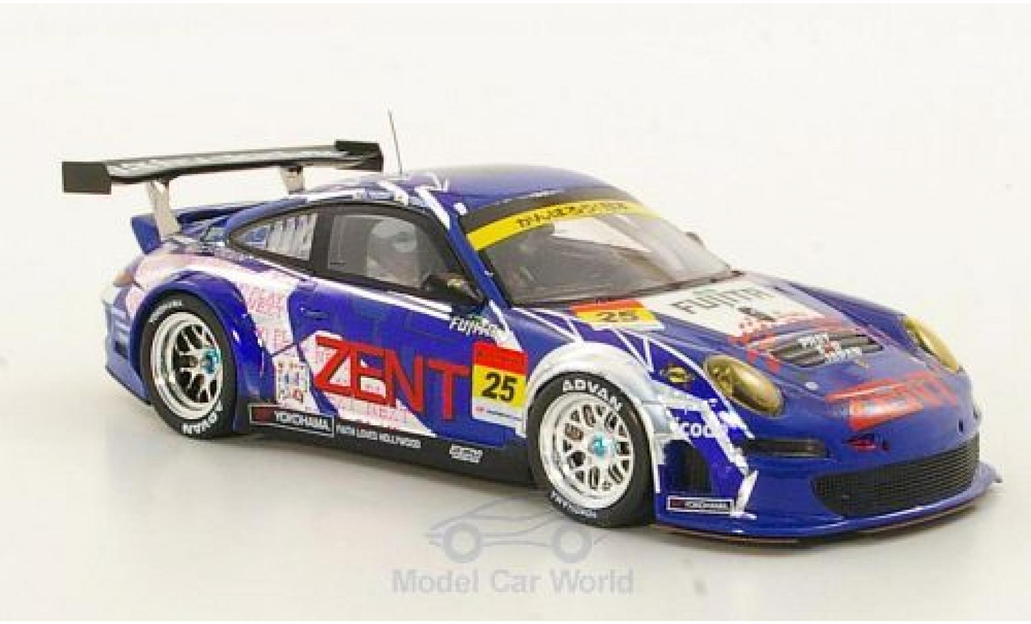 Porsche 997 GT3 RSR 1/43 Ebbro 911 () GT3 RSR No.25 Zent Super GT 300 2011 A.Tsuzuki/T.Tsuchiya modelauto