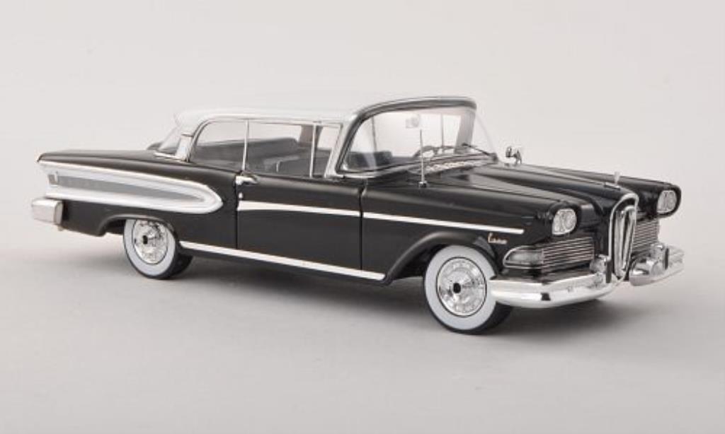 Edsel Citation 1/43 Spark 2-Door Hardtop Coupe zwart/wit 1958 modelauto