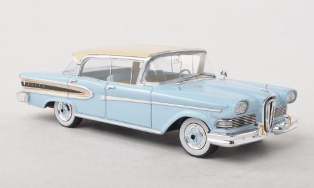 Edsel Citation 1/43 Spark 4-Door Hardtop Sedan blauw/beige 1958 modelauto