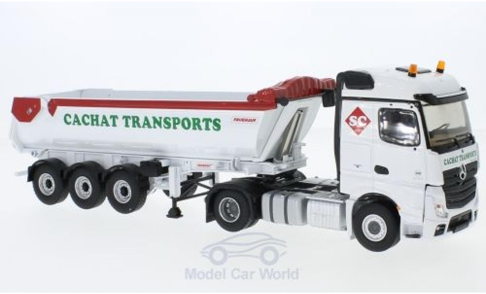 Mercedes Actros 1/43 Eligor 2 Cachat Rundmulden-Sattelzug modelauto