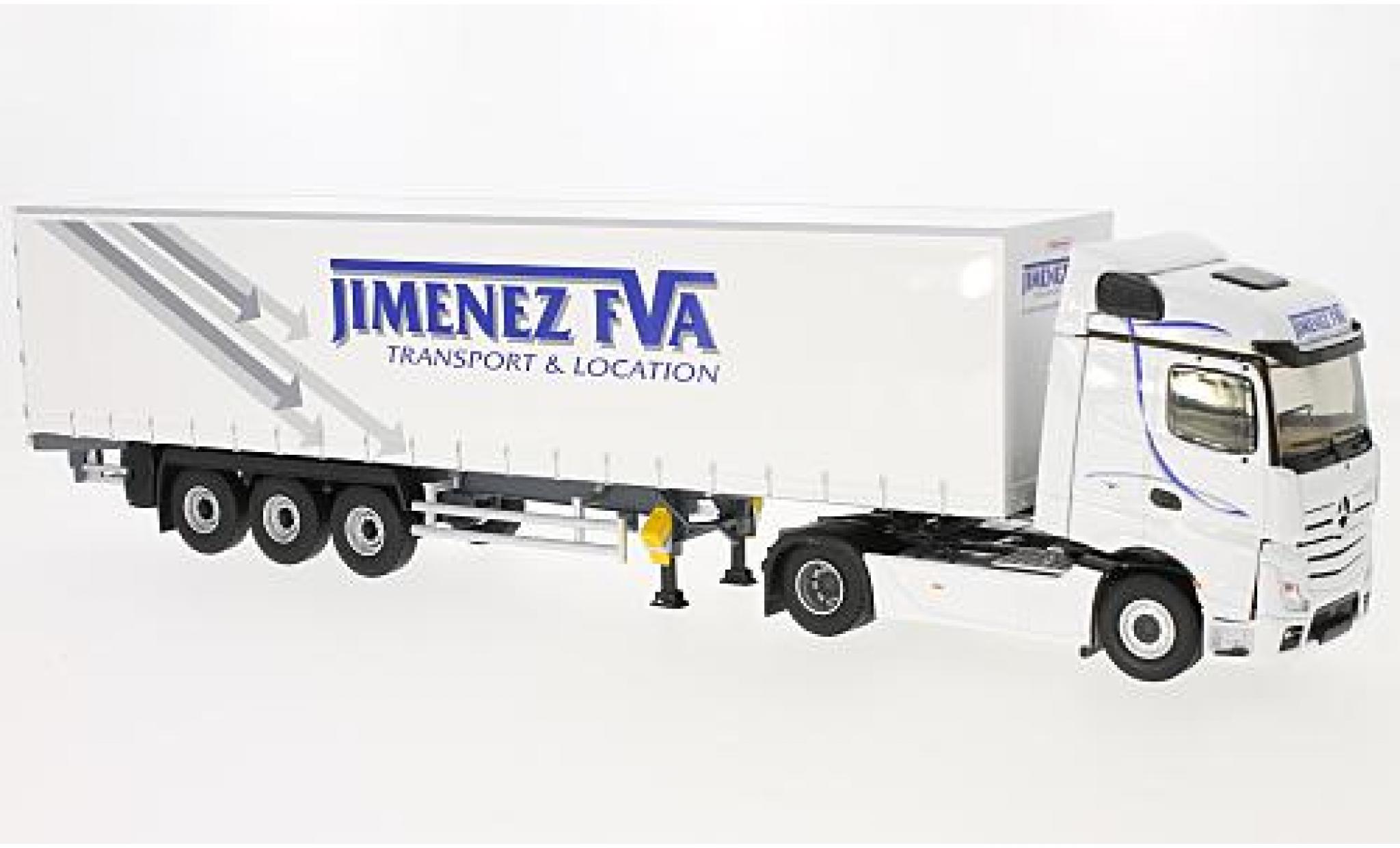 Mercedes Actros 1/43 Eligor 2 Tautliner Jimenez modelauto