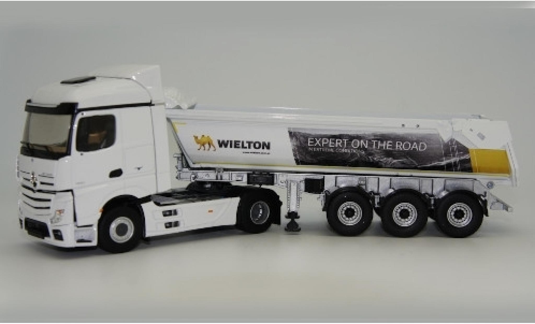 Mercedes Actros 1/43 Eligor 2 Streamspace Wielton Kippmulden-Sattelzug modelauto