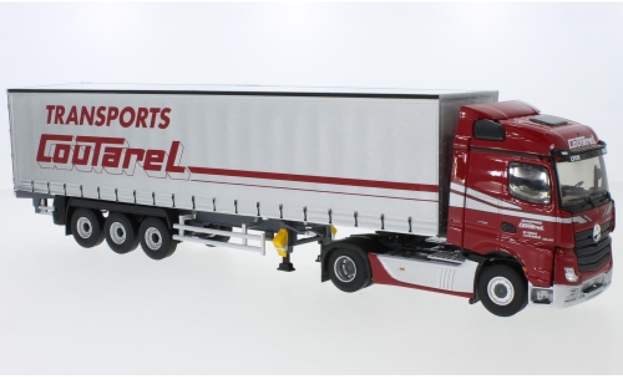Mercedes Actros 1/43 Eligor 5 Streamspace Transports Coutarel bache de camion-tracteur modelauto