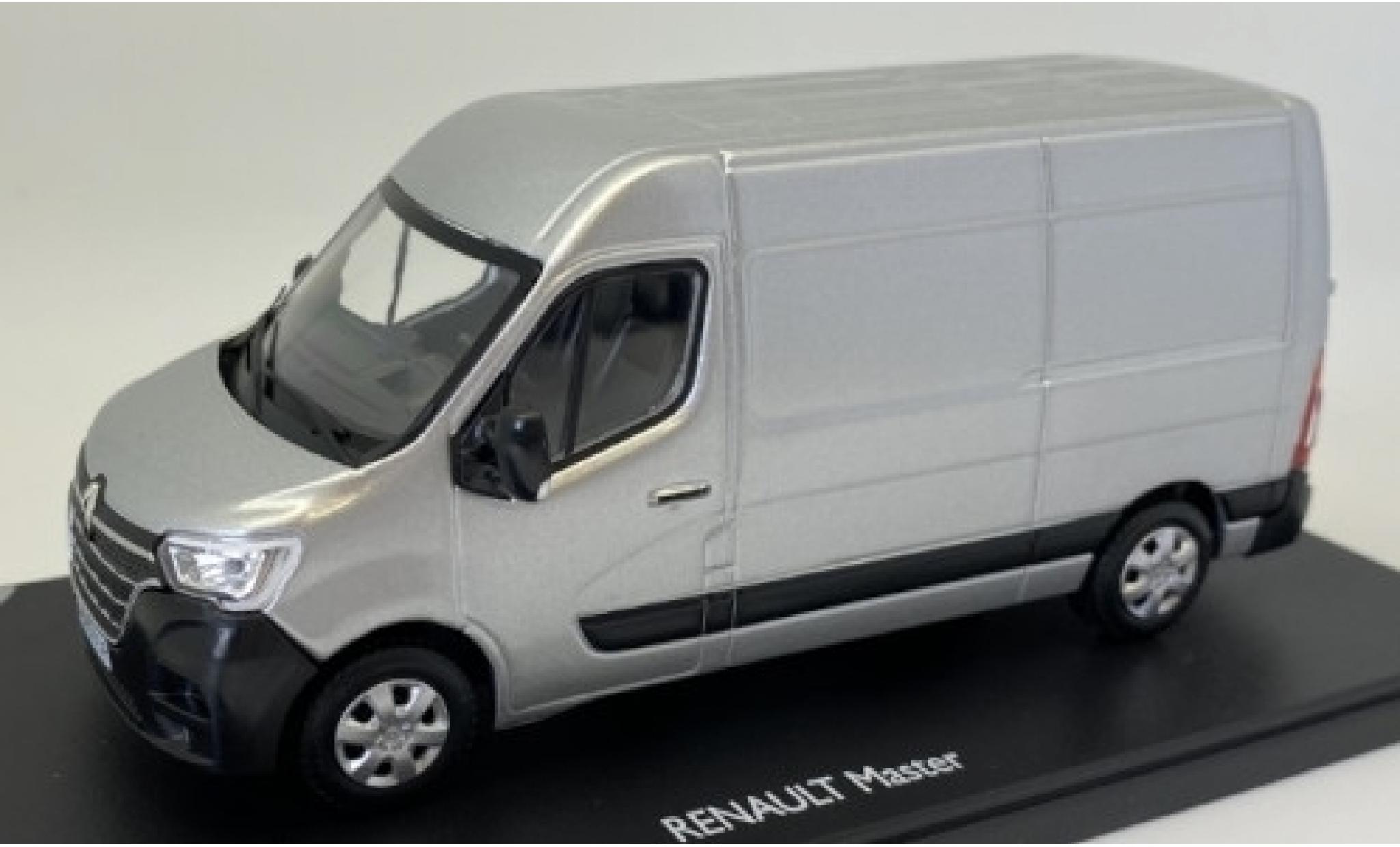 Renault Master 1/43 Eligor Phase 2 metallic grijs 2019 bestelwagen modelauto
