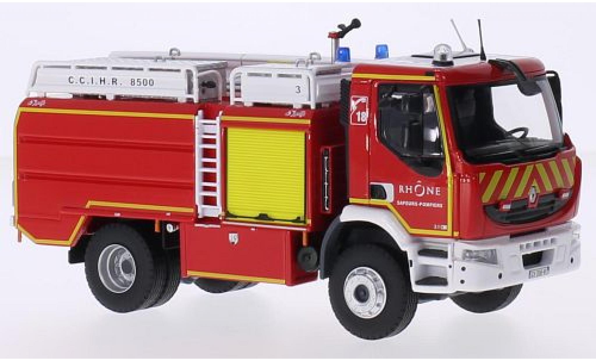 Renault Premium 1/43 Eligor Lander CCIHR 8500 Gallin brandweer (F) sans Vitrine modelauto