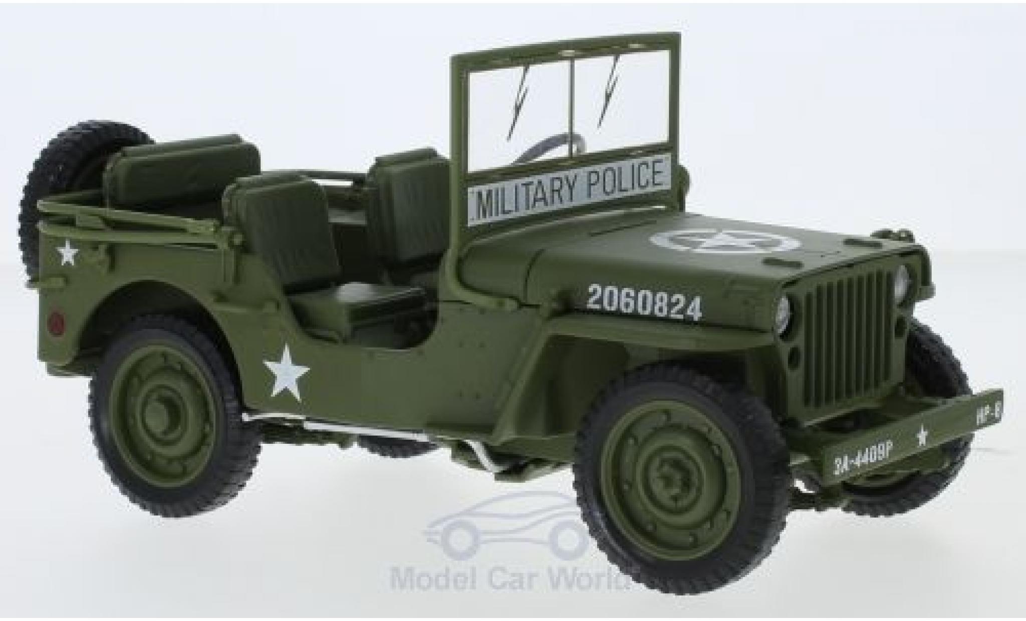 Jeep Willys 1/18 Ertl MB oliv 1941 modelauto