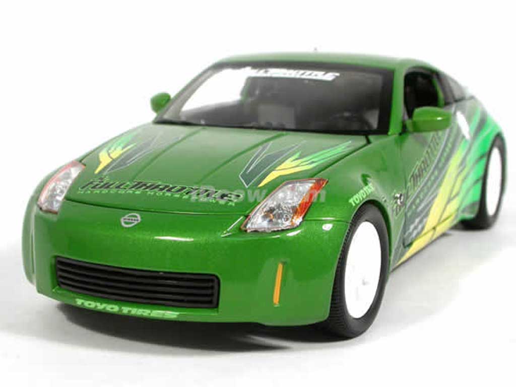 Nissan 350Z 1/18 Ertl 2003 THE FAST AND THE FURIOUS modelauto