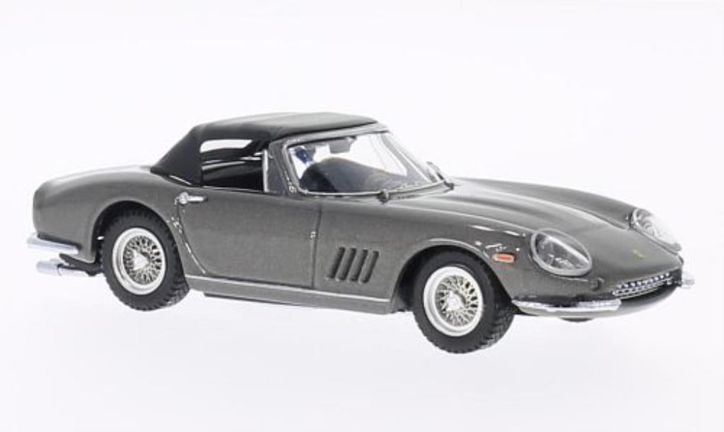 Ferrari 275 1/43 Best GTB SP geschlossen grijs 1967 modelauto