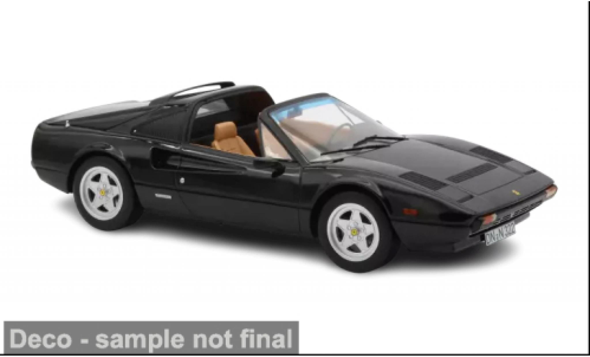 Ferrari 308 1/18 Norev GTS zwart 1982 1:18 modelauto