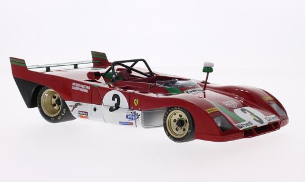 Ferrari 312 P 1/18 GMP P No.3 Targa Florio 1972 /S.Munari modelauto