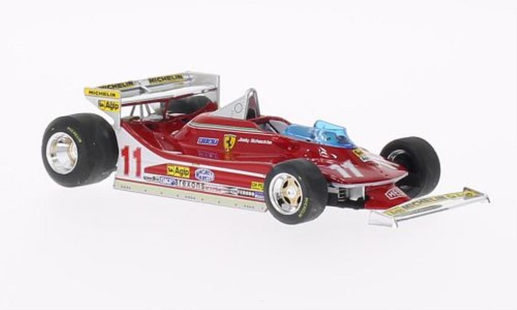 Ferrari 312 T4 1/43 Brumm T4 No.11 GP Monaco 1979 modelauto