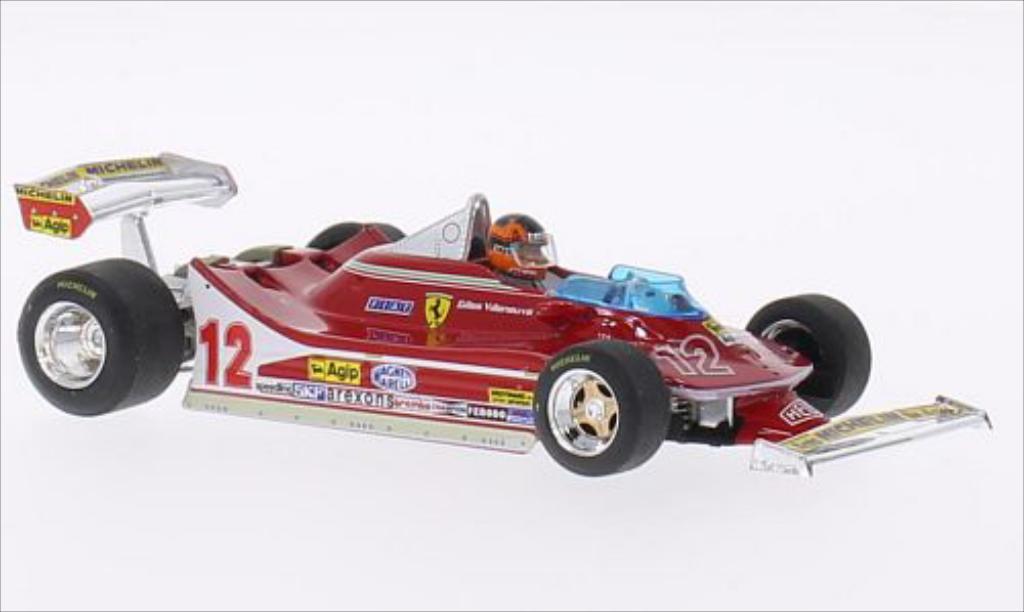 Ferrari 312 T4 1/43 Brumm T4 No.12 Scuderia GP Holland 1979 modelauto